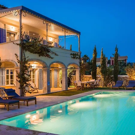Delightful Kefalonia 5 Bedrooms Panoramic Sea Mountain Views Villa