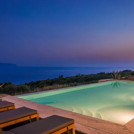 Delightful Kefalonia 5 Bedrooms Panoramic Sea Mountain Views Villa