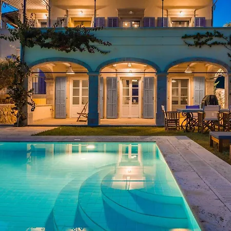 Delightful Kefalonia 5 Bedrooms Panoramic Sea Mountain Views Atsoupades
