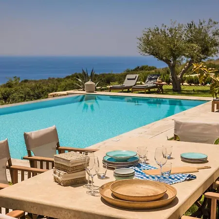 Delightful Kefalonia 5 Bedrooms Panoramic Sea Mountain Views Atsoupades